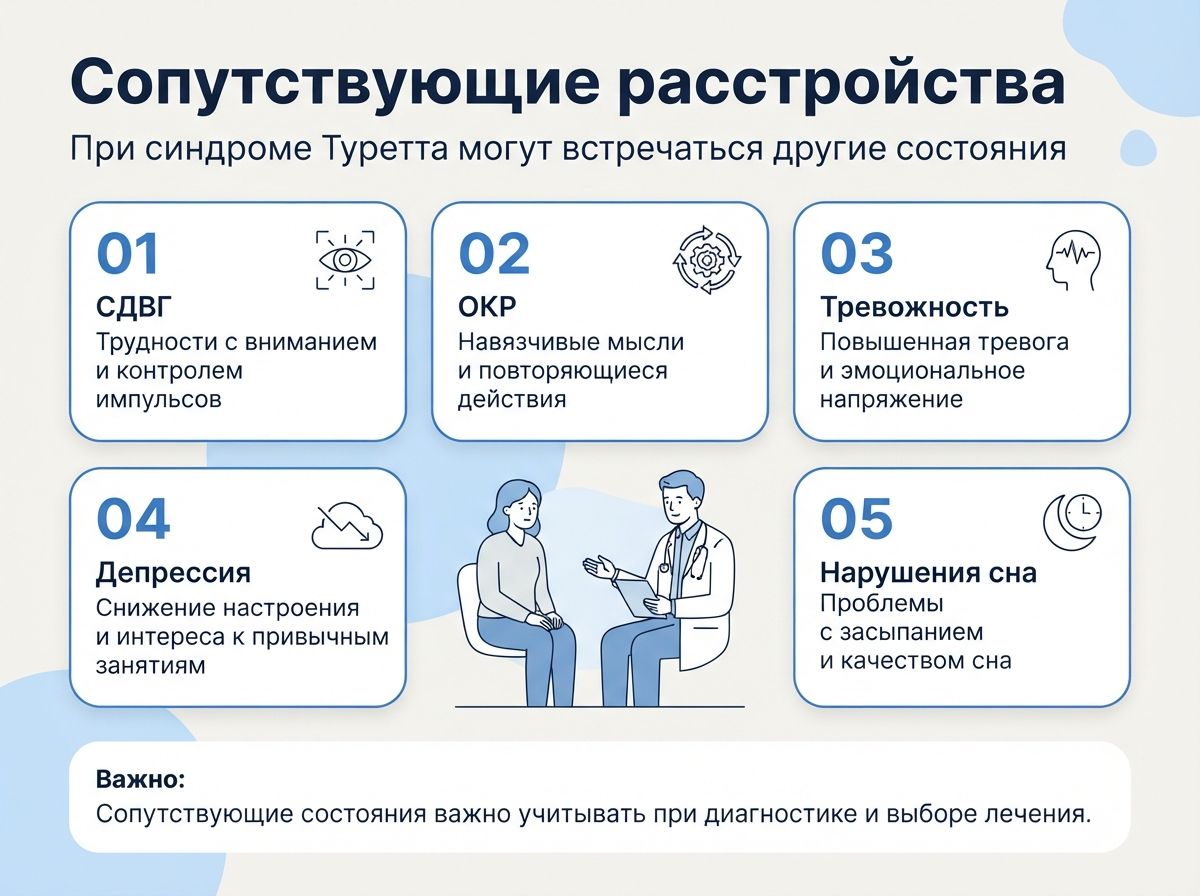 Лечение синдрома Туретта в Соль-Илецке инфографика